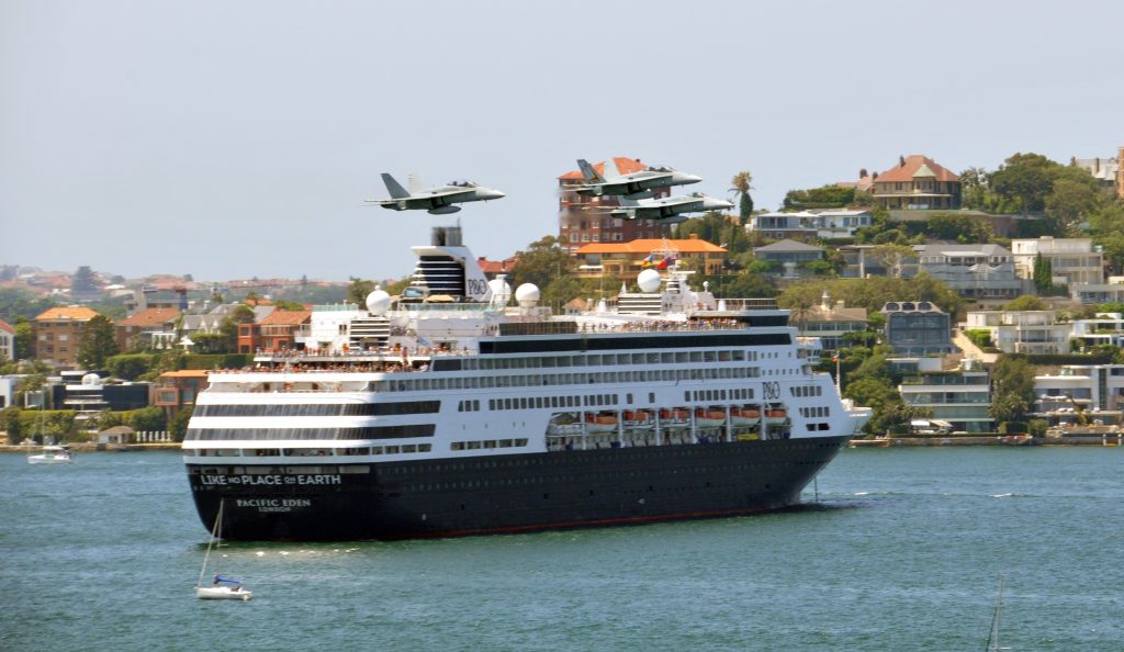 cruise ship from sydney to perth