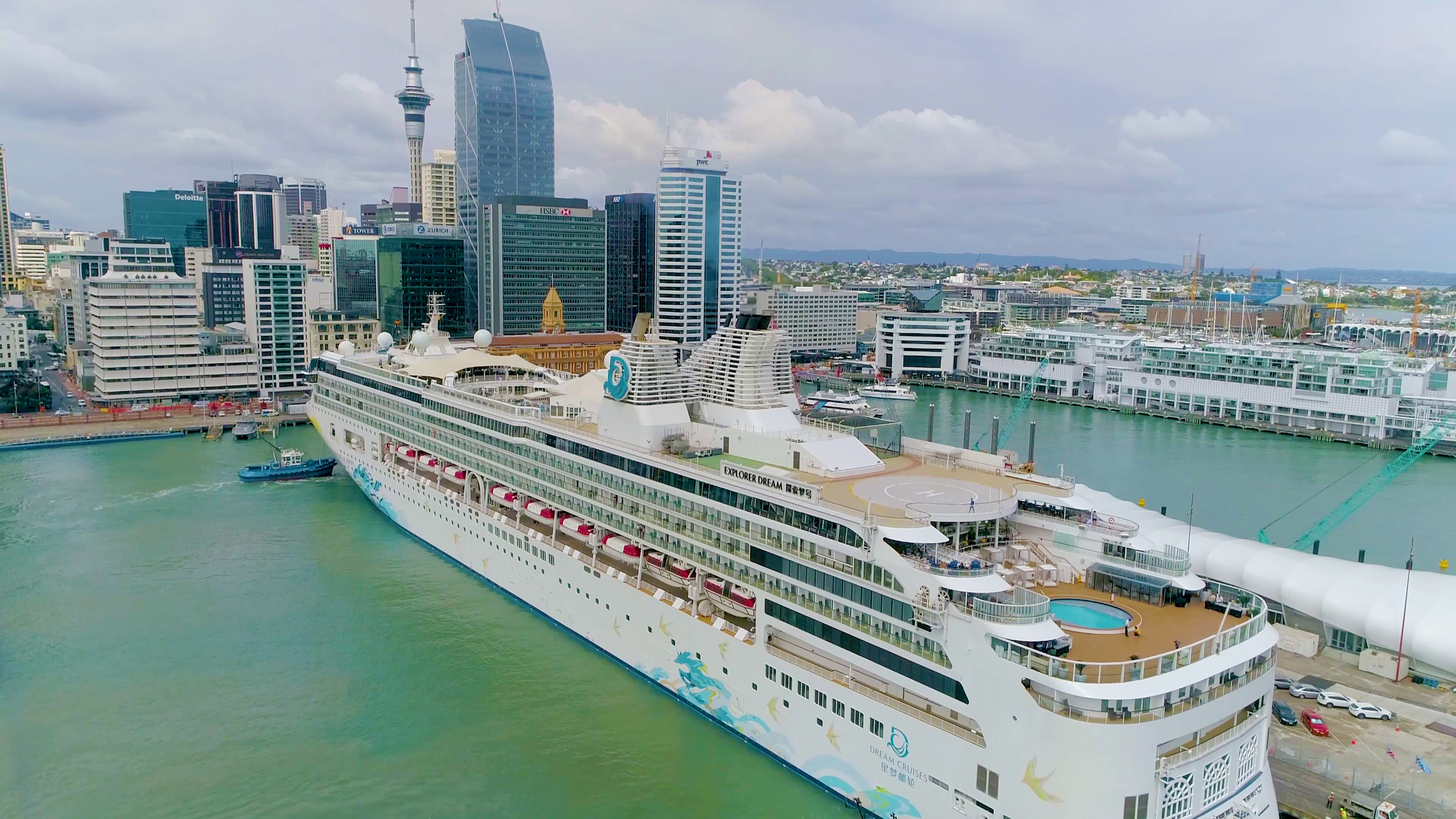Dream Cruises sails beyond Asia, celebrating the maiden arrival of